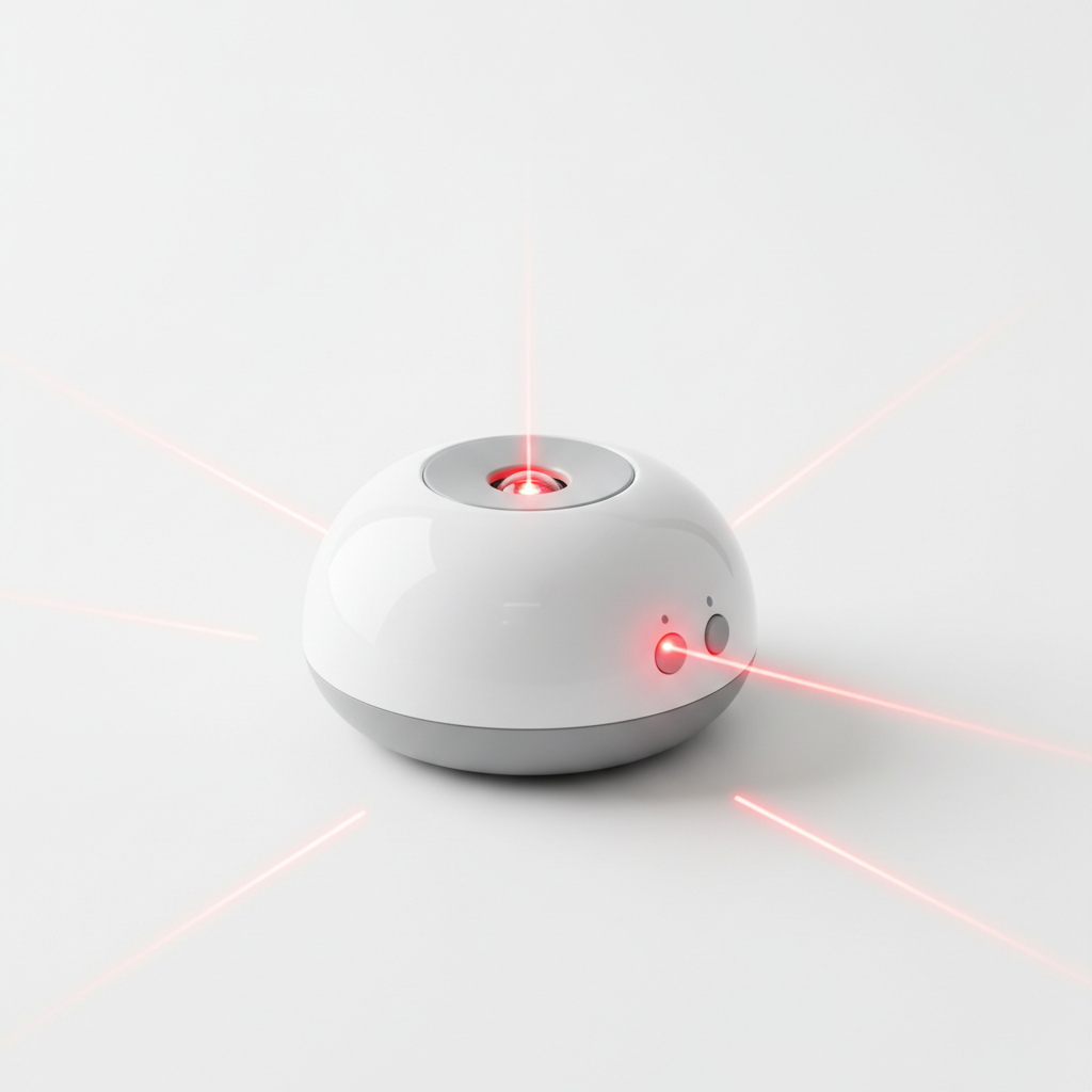 Interactive automatic laser cat toy