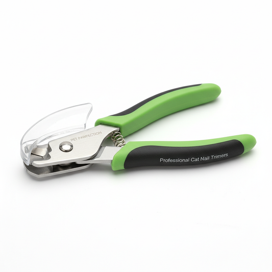 Professional cat nail clippers with safety guard